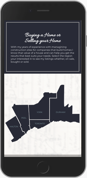 Screenshot of the Diorite Contracting app