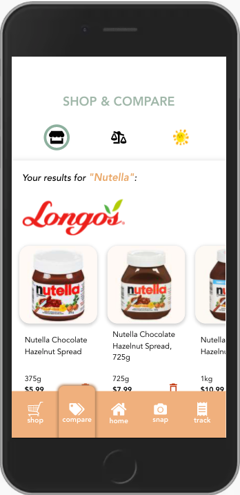 Screenshot of the WiseJo app