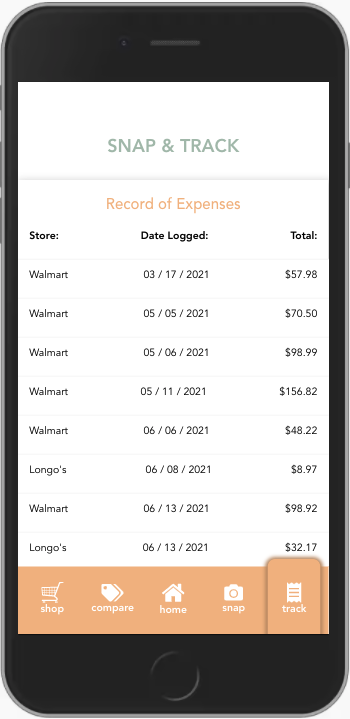 Screenshot of the WiseJo app